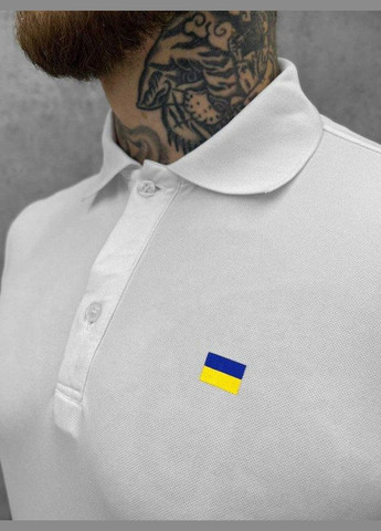 Поло Україна white 2XL No Brand (295376644)