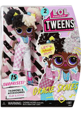 Кукла L.O.L. Surprise! Tweens Series 2 Gracie Skates Грейси Скейтс MGA Entertainment (282964623)