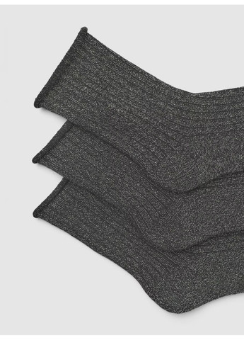 Чорні набір шкарпеток жін Terranova однотонні (363045504)