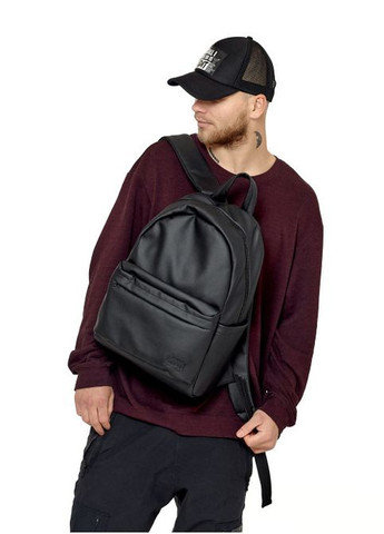 Рюкзак мужской из экокожи Zard LST Черный Sambag (301871797)