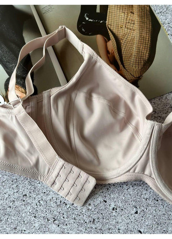 Пудровый бюстгальтер без поролона пудровый ORIETTA AVEC