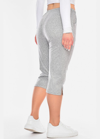 Бриджі жіночі напівбатальні сірого кольору Let's Shop (327215341)