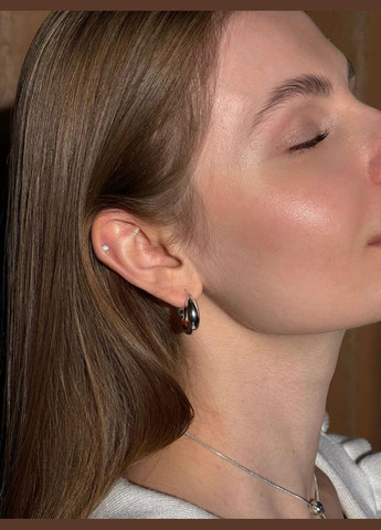 Серьги "Big Round" Le'Perle (329751135)