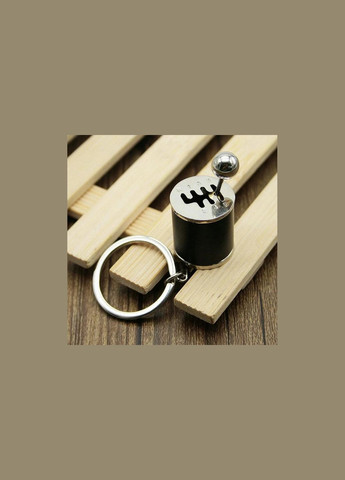 Брелок "Ричаг КПП" - металлический мини-геймплей для автолюбителей. No Brand (346440187)