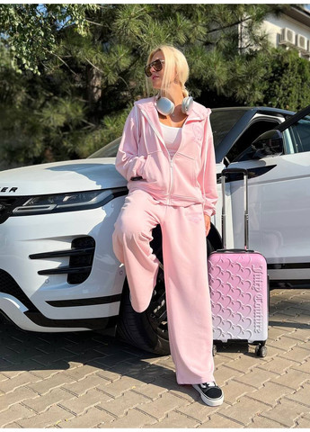 Женский спортивный костюм худые на молнии и широкие брюки. MonCher (348432438)