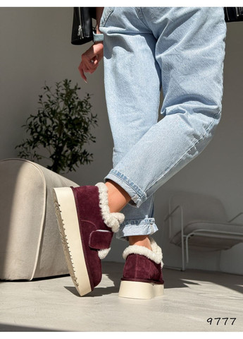 Бордові уггі No Brand (369607931)