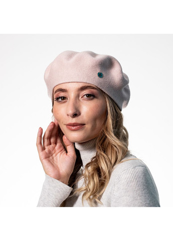 Берет жіночий віскоза бежевий АЙРІС LuckyLOOK 554-269 (322792729)
