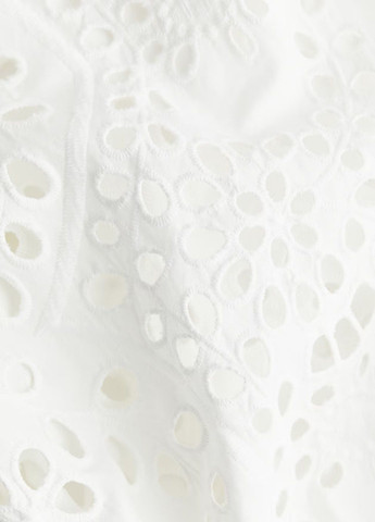 Білий кежуал сукня H&M однотонна