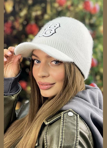 Пухнаста тепла бейсболка Simbol Braxton (322674420)