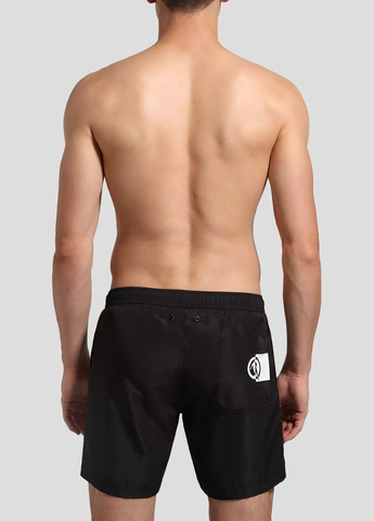 Черные пляжные шорты с лого Dirk Bikkembergs (292012553)