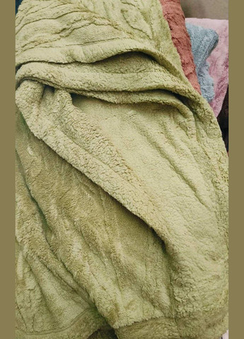 Плед ковдра Євро на овчині 200х230 (П4К-vik-pled-ovchina-001-04) No Brand (316231037)