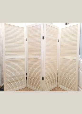 Дерев'яна ширма Сенар 190х50х4 бланже (ШДР-491201) No Brand (328073132)