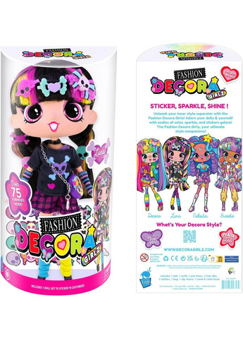 Кукла ДЕКОРА Луна Luna Decora Fashion Girlz Cepia (372833284)