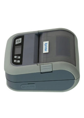 Мобільний бездротовий акумуляторний термопринтер для друку етикеток з підключенням по Bluetooth 124х108х61 мм (481181-Prob) Unbranded (356104214)