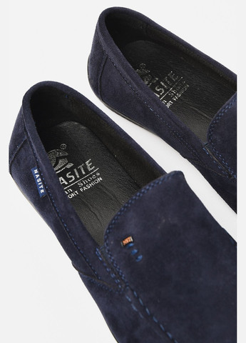 Мокасини чоловічі темно-синього кольору Let's Shop (322031858)