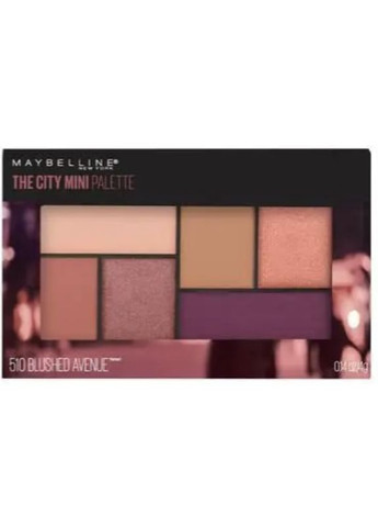 Палитра теней для век The City Mini Palette 510 Maybelline New York (360966053)