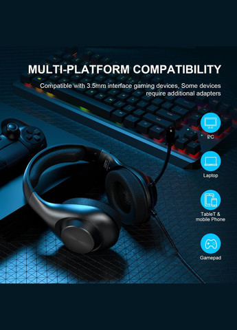 Ігрові навушники Each H-7 з мікрофоном ( ) Kotion Each (315435708)