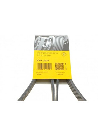 Поликлиновый ремень MERCEDES-BENZ W164 ML 300 CDI 02/10-12/11 (Пр-во ) 6PK2035 ContiTech (366206691)