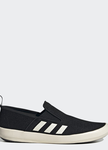 Чорні всесезонні кросівки-сліпони terrex boat slip-on dlx adidas
