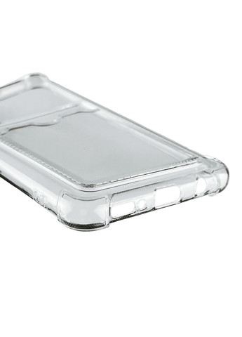 Чехол для Galaxy A51 SM-A515F с бронь углами с карманом для карточек k-pop на самсунг а51 прозрачный Samsung (366019765)