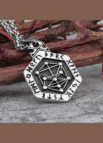 Кулон із ланцюжком Підвіска чоловіча STORE 177 (329202052)