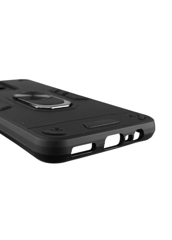 Чохол для телефона Note 50 броньований з магнітним кільцем-тримачем на реалмі нот 50 чорний Realme (366233825)