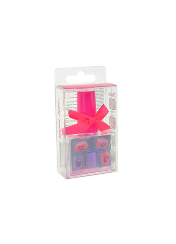 Накладні нігті дитячі на клейовій основі PL-524-003 Ціна за бокс 24 штуки No Brand (362428285)