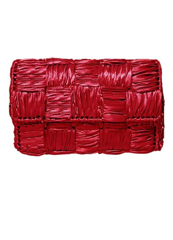 Набор для создания сумки из пластиковой канвы "Декоративная брошь Павлин" + нити Металлик Красный No Brand 8219-44 (332769414)