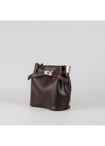 Сумка жіноча Крос боді коричнева з екошкіри NIUNIU (361230264)