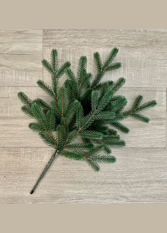 Декоративная ветвь искусственной хвои Traditional 60 см зеленая HVOYA (328908567)