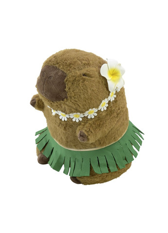 Мягкая игрушка в виде популярной капибары цвет коричневый CB-00287848 No Brand (368500858)