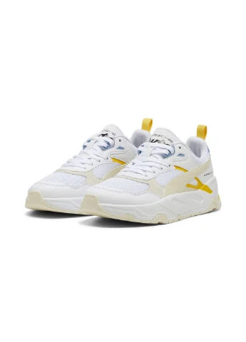 Білі кросівки porsche legacy trinity motorsport shoe всесезон Puma