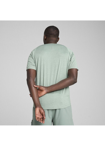Зелена футболка cloudspun running tee men Puma