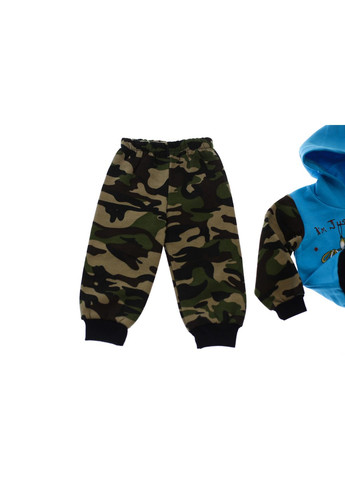 Костюм на флисе для мальчика трикотажный Кеды голубой 86 см (36477) BABYKROHA (297200657)