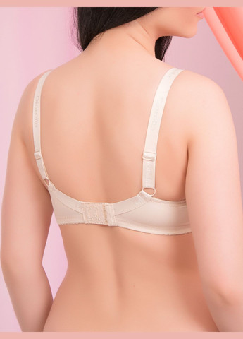 Бежевий бюстгальтер 33859 e Diorella з кісточками нейлон, еластан