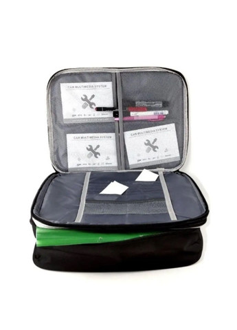 Органайзер для зберігання та перевезення документів Чорний (ОДД-12-53) No Brand (371809878)