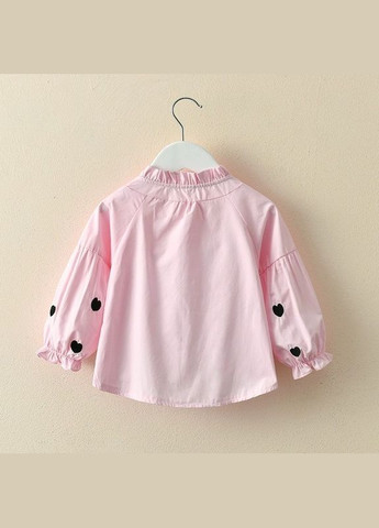 Розовая праздничный, коктейльный, классическая, домашний, повседневный, вечерний рубашка BabyStyle