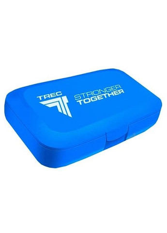 Pillbox "stronger together" Blue Trec Nutrition (294817361)