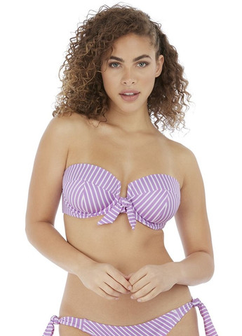 Лавандовый летний купальник раздельный 6791-6793 раздельный, балконет Freya Beach Hut