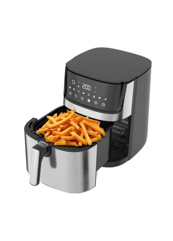 Аэрогриль мультипечь на 2 тэна Up&DownFry ROM-770-XL 2000 Вт 7.5 л серебристая Rotex (364106089)