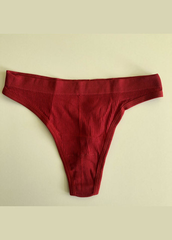 Жіночі трусики-стрінги труси в рубчик Honey Fashion Accessories L/XL бежевий (2-246) No Brand (313442821)