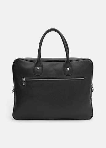Чоловіча шкіряна сумка K117611bl-black Borsa Leather (322189749)