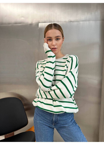 Зеленый женский свитер турция Osoblyva