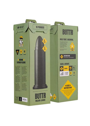 Великий анальний плаг для фістингу Pounder Dildo BUTTR (306440713)