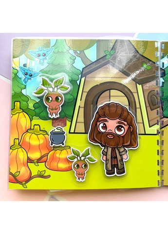 ГАРРИ ПОТТЕР книга на липучках No Brand (365762423)