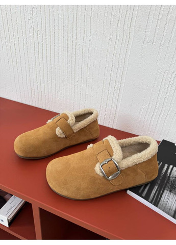 Замшевые зимние лоферы Helen (362648181)