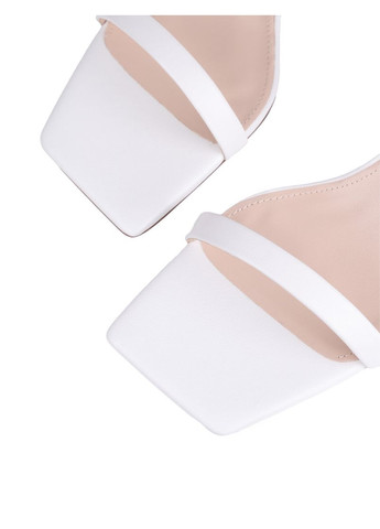 Белые женские босоножки w24807-5-2 белая кожа MiaMay