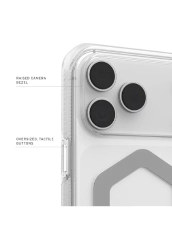 Чехол для iPhone 17 Pro Max, Plyo MagSafe, Ice/Silver UAG (391427808)