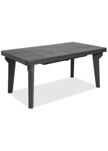 Стол для сада пластиковый раздвижной Bergen, графит. Bica (362583348)
