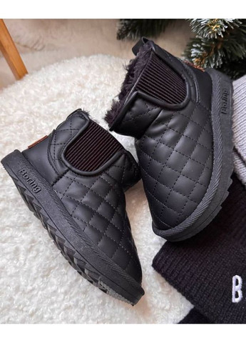 Цветные зимние ботинки детские зимние bx.duck, черный No Brand